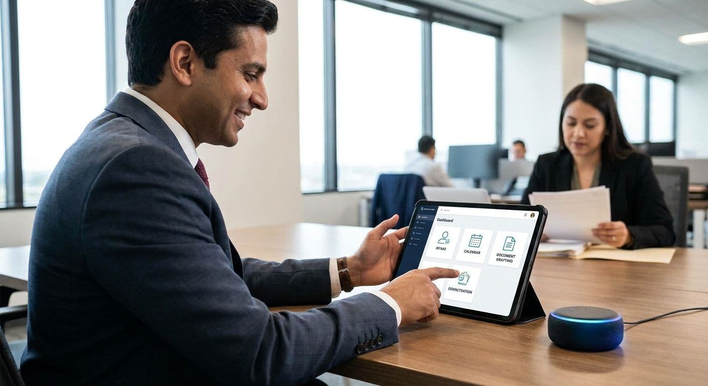 AI assistants for law firms: automate intake, scheduling, and docs