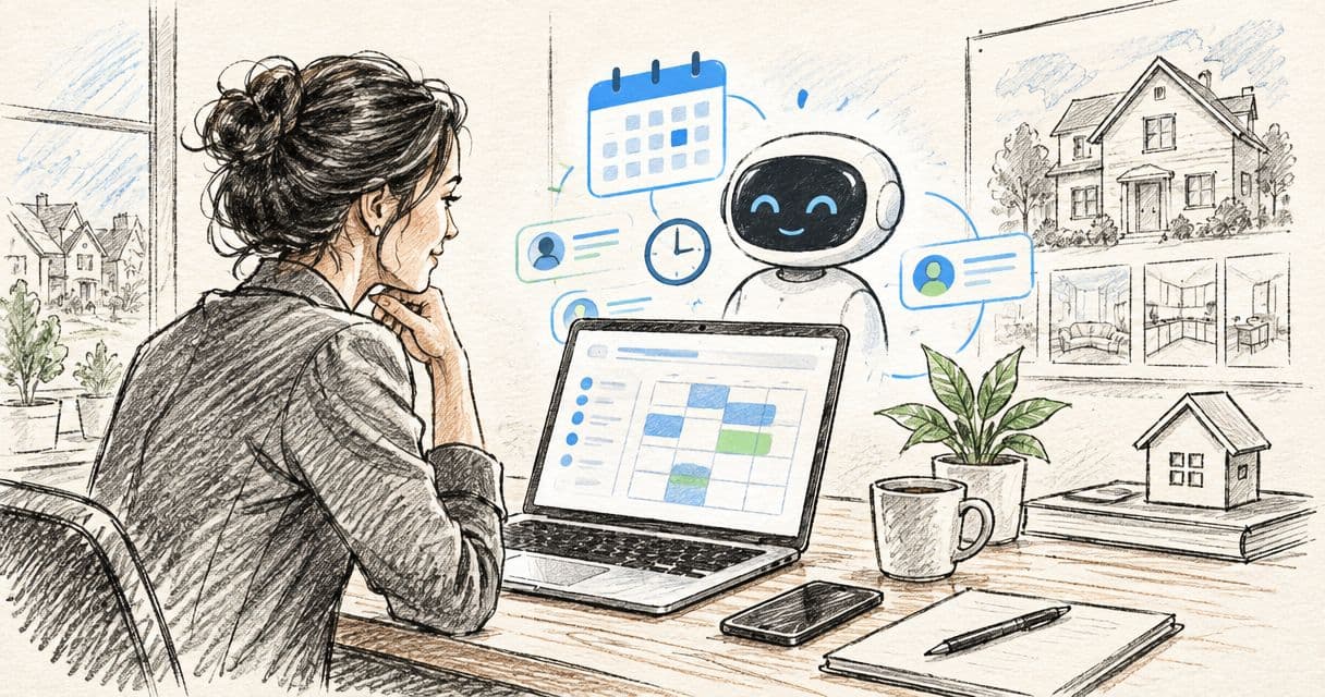 Can AI handle scheduling for real estate agents?